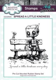 Pre-Cut Rubber Stamp Botology Spread A Little Kindness