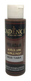 Premium acrylverf (semi mat) Tan bruin