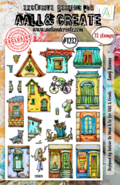 #1232 - A5 STAMP SET - GANG AVENUE