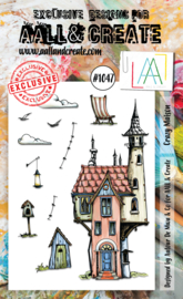 1047 - A6 STAMP SET - CRAZY MAISON