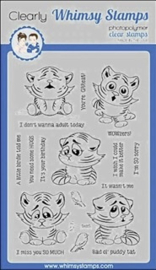 Tabby Tigers Clear Stamps