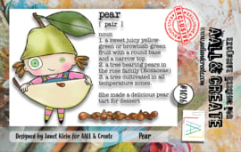 1026 - A7 STAMP SET - PEAR