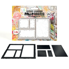 #57 - DIE-CUTTING DIE SET - PARALLEL RECTANGLE