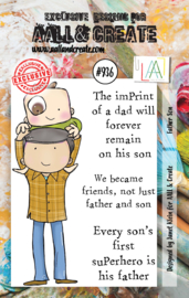 936 - A7 STAMP SET - FATHER SON