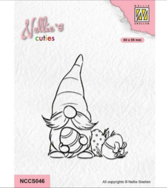Cuties Clear Stamp Paas Gnome 4