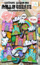 61 - A6 EPHEMERA DIE-CUTS - LOLLIPOP LAND