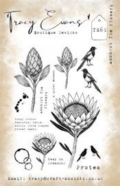 Amongst The Flowers A5 Stamp (TE061)