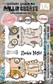 #1202 - A7 STAMP SET - ZOMBIE NIGHT