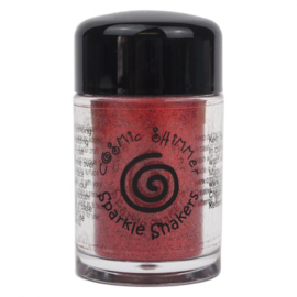 Cosmic Shimmer sparkle shaker cherry red