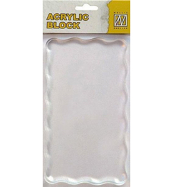 Acrylic bloc 160x90x8mm