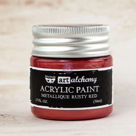 ART ALCHEMY-ACRYLIC PAINT-METALLIQUE RED COPPER 1.7OZ