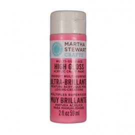 Martha Stewart • gloss paint 59ml camellia pink