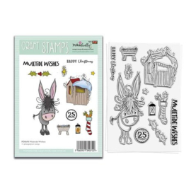 Muletide Wishes Craft Stamps