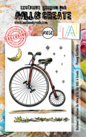 1050 - A7 STAMP SET - PENNY FARTHING
