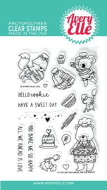 YOU BAKE ME SO HAPPY CLEAR STAMPS