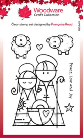 Mary & Joseph Clear Stamps