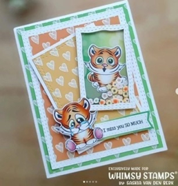 Tabby Tigers Clear Stamps