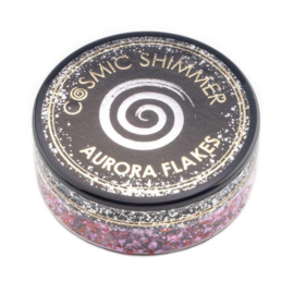 Cosmic shimmer aurora flakes Blissful berry