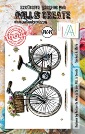 1049 - A7 STAMP SET - SPOKES & STARS