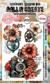 #1227 - A6 STAMP SET - SHUTTER COGS