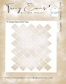Tiles 4x4 Inch Snippet Stencil (SS037)