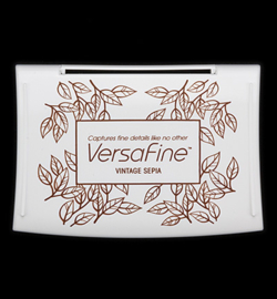 VersaFine Ink Pad Vintage Sepia