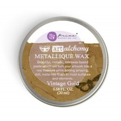 Art Alchemy Metallique Wax Vintage Gold