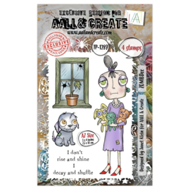 Witchlets & Weirdlings A7 Stamp Set ZOMBDee