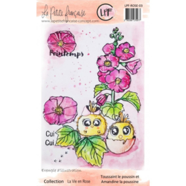 Collection La vie en rose - Toussaint le poussin et Amandine la poussine