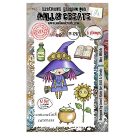 Witchlets & Weirdlings A7 Stamp Set Wee Witch