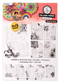 Collage Paper Black & White