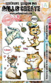 1123 - A6 STAMP SET - ALLEYCAT ACROCATS