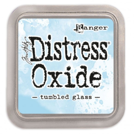 distress oxide tumbled glass