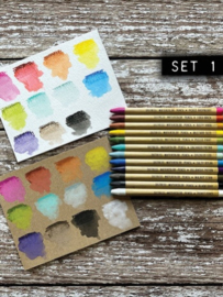 Distress Watercolor Pencils Kit 1  12stuks