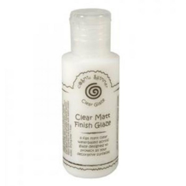 Cosmic Shimmer finish glaze clear matt