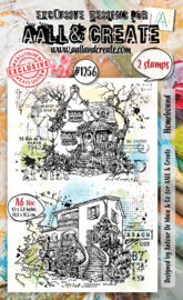 #1256 - A6 Stamp Set - Homebound