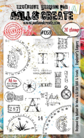 #1259 - A6 Stamp Set - Explorer's Layers