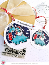 Die: Dino-mite Christmas Elle-ments