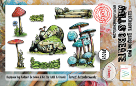 1098 - A7 STAMP SET - FOREST ACCOUTREMENTS