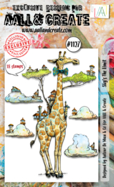 1127 - A6 STAMP SET - SKY'S THE LIMIT