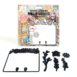 #48 - 14X14CM DIE-CUTTING DIE SET - BLOOM BONANZA