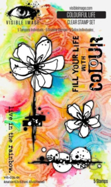 Colourful Life A6 Stamp Set
