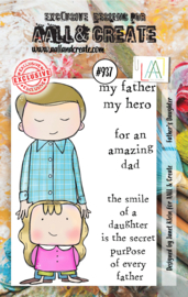 937 - A7 STAMP SET - FATHER'S DAUGHTER