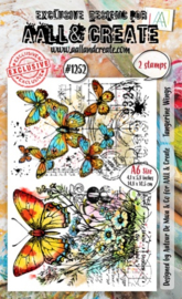 #1252 - A6 STAMP SET - TANGERINE WINGS