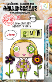 1132 - A7 STAMP SET - BLOOMING WILDLY