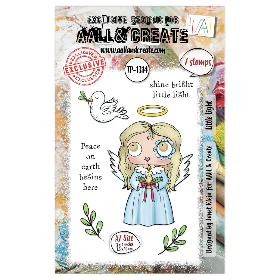 Twinkles & Tidings A7 Stamp Set Little Light