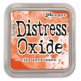 distress oxide ripe persimmon