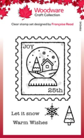 Snow Globe Clear Stamps