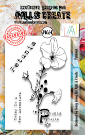 1064 - A7 STAMP SET - PETUNIA