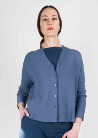 VESTJE OSKA- MID BLUE